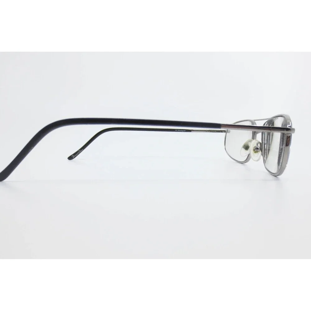 Caravaggio George GUN Eyeglasses Gunmetal Aviator Rectangular Frames 54-18-145